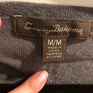 TOMMY BAHAMA SPARKLY STRIPED TUNIC SUPER CUTE